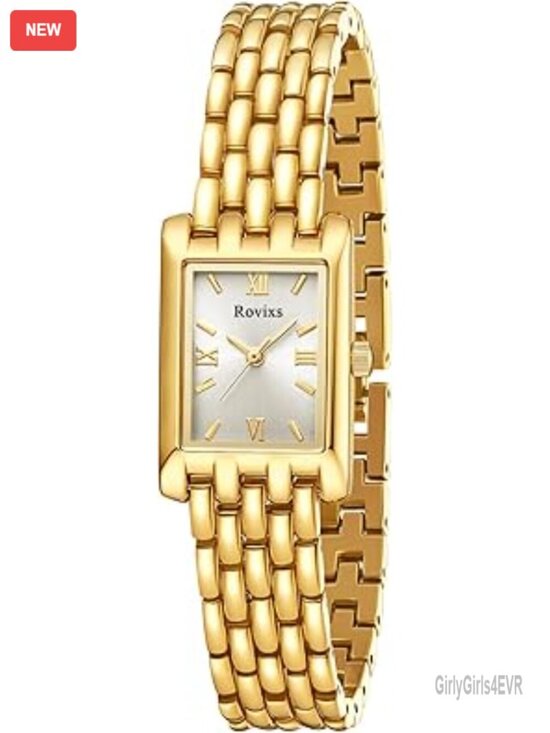 Petite Vintage Luxury Women Watch, Japanese Movement, Elegant Retro Ladies main image 6